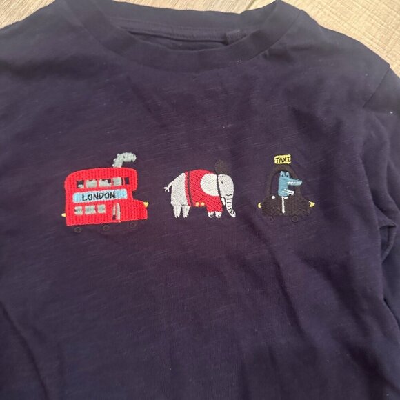 NEXT .82 TODDLER BOYS NAVY BLUE LONG SLEEVE T SHIRT 3-4 YEARS - Picture 2 of 5